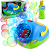 ​Aparat de facut baloane de sapun, bule , din plastic, usor de utilizare, 17 x 27 x 17 cm, albastru, Culoare: Albastru-poza 3-Dacenergy.ro