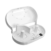 Dispenser hartie igienica, doua role, cu diametrul maxim de 23 cm, 28,6x 50.3x 14,1 cm, alb si transparent-poza 2-Dacenergy.ro