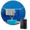 Dezumidificator, display LED, detector de nivel de apa, mod Peltier, capacitate 700 ml/ 24h, capacitate rezervor apa 2200 ml, 90 W, lampa UV si filtru TiO2, cu maner, negru, Culoare: Negru-poza 10-Dacenergy.ro