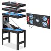 Masa multi joc 5 in 1, masa de biliard, tir cu arcul, masa de hochei, de ping pong, table de baschet, picioare reglabile, 92 x 46 x 73 cm-poza 8-Dacenergy.ro