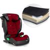 Scaun auto, tapiterie detasabila, lavabila, sistem ISOFIX, 12 niveluri de reglare a tetierei, 2 grade de reglare a unghiului de inclinare, 15-36 kg, negru si rosu, Culoare: Rosu-poza 9-Dacenergy.ro