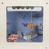 Cub de activitate DacEnergy©, cu 5 activitati, joc de pescuit, forme geometrice, labirint, tema oceanului, dexteritatea, 30 x 29,5 x 48 cm, albastru, Culoare: Albastru-poza 4-Dacenergy.ro