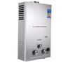 Incalzitor instant DacEnergy©, pe gaz natural, GNL, carcasa din otel inoxidabil, afisaj LED si butoane de control, presiunea gazului nominal de 2800Pa, cu alimentare baterii, 16l/min, 32 kw, argintiu, Tip alimentare	: GNL, Capacitate: 16 l-Dacenergy.ro