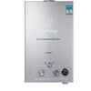 Incalzitor instant DacEnergy©, pe gaz natural, GNL, carcasa din otel inoxidabil, afisaj LED si butoane de control, presiunea gazului nominal de 2800Pa, cu alimentare baterii, 18l/min, 36 kw, argintiu, Tip alimentare	: GNL, Capacitate: 18 l-poza 2-Dacenergy.ro