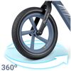 Bicicleta de echilibru pentru copii, cadru durabil, sa din spuma, manere cauciucate, inaltimea scaunului reglabila, roti de spuma EVA, 12 inchi, albastru, Culoare: Albastru-poza 5-Dacenergy.ro