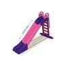 Tobogan pentru copii DacEnergy©, din plastic, durabil, stabil, cu manere, 243 x 114 x 240 cm, roz si mov, Lungime alunecare	: 243 cm, Culoare: Mov, Roz-poza 2-Dacenergy.ro