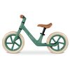 Bicicleta de echilibru pentru copii, cadru durabil, sa din spuma, manere cauciucate, inaltimea scaunului reglabila, roti de spuma EVA, 12 inchi, verde, Culoare: Verde-poza 3-Dacenergy.ro