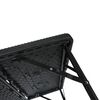 Set mobilier gradina DacEnergy© , o masa patrata si 4 scaune, din polipropilena, rezistenta la apa si raze UV, model impletitura ratan, negru, 80 x 80 x 73 cm, Numar persoane	: 4-poza 13-Dacenergy.ro