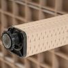 Set masa DacEnergy©, fabricat din polipropilena, cu model impletitura de ratan, forma dreptunghiulara, cu 6 scaune, pentru interior/ exterior, crem, Numar persoane	: 6, Culoare: Crem-poza 4-Dacenergy.ro