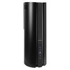 Hota de bucatarie decorativa, din inox, iluminare LED, functie de oprire automata, 9 trepte de viteze, control electronic buton soft touch, 520 m3/h, 100 W, 35 x 35 x 93 cm, neagra-Dacenergy.ro