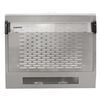 Hota clasica Albatros, tehnologie Eco+, 263 mc/h, 196 W, 2 motoare, 3 trepte de putere, 60 cm, geam rabatil, butoane push, filtru metalic, culoarea argintiu-poza 2-Dacenergy.ro
