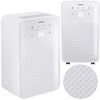 Dezumidificator, capacitate rezervor 2 l, 12 l/24h, 6 moduri, normal, continuu, ventilatie, uscare rufe, noapte si puternic, afisaj LCD, functia de blocare pentru copii, alb-poza 2-Dacenergy.ro