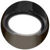 Hota de bucatarie decorativa, din inox, iluminare LED, functie de oprire automata, 9 trepte de viteze, control electronic buton soft touch, 520 m3/h, 100 W, 35 x 35 x 93 cm, neagra-poza 2-Dacenergy.ro