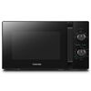 Cuptor cu microunde Toshiba, functie decongelare, timer - 35 minute, semnal acustic la finalizarea programului, 20 litri, 800 W, 4 nivele de putere, 25.9 x 44 x 35.7, negru-poza 3-Dacenergy.ro