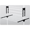 Uscator de rufe vertical DacEnergy©, pliabil, constructie metalica solida, 3 nivele, 6 aripi, 15 m, alb-poza 4-Dacenergy.ro
