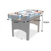 Masa Air Hockey 2 pucuri, 2 atacanti, Sistem AirFlow 220 - 240V, 121,5 x 61 x 74,5 cm-poza 7-Dacenergy.ro