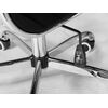 Scaun birou DacEnergy, din piele ecologica, baza lata, cromata, spatar inalt, ergonomic, lift cu gaz, functie de balansare, negru, Culoare: Negru-poza 3-Dacenergy.ro