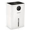 Dezumidificator, mod Peltier termoelectric, rezervor mare de apa detasabil 1800 ml, panou tactil, mod de noapte, setari lumini LED, detector de nivel al apa, 13 x 25 x 16 cm, Capacitate dezumificare zilnica	: 300 ml, Culoare: Alb-Dacenergy.ro