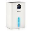 Dezumidificator, mod Peltier termoelectric, rezervor mare de apa detasabil 1800 ml, panou tactil, mod de noapte, setari lumini LED, detector de nivel al apa, 13 x 25 x 16 cm, Capacitate dezumificare zilnica	: 300 ml, Culoare: Alb-poza 11-Dacenergy.ro