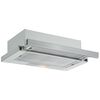 Hota telescopica, carcasa din metal vopsit, incorporabila, 550 mc/h, 2 motoare, 248 W, 17,5 x 60 x 30 cm, gri-Dacenergy.ro