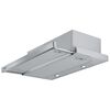 Hota telescopica, incorporabila, cu finisaj inox satinat, 420 mc/h, 1 motor, 140 W,  59,8 x 28 / 43,2 x 17,5 cm, gri-Dacenergy.ro