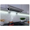 Hota incorporabila, din otel inoxidabil, iluminat Led, buton de control, 2 trepte de viteza, 200 mc/h, 80 W, 60 cm-poza 7-Dacenergy.ro