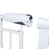 Poarta de securitate, material metalic, inchidere usoara, pe doua fete, latimea reglabila 77-108.5 cm, alba, Culoare: Alb, Latime: 77 / 108.5 cm-poza 4-Dacenergy.ro