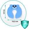 Set protectie pentru usi si sertare, fabricat din spuma speciala, forma de animale, 7 buc-poza 4-Dacenergy.ro