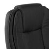 Scaun birou DacEnergy, spatar moale, strat dublu de burete, forma ergonomica, suport lombar, 125x60 cm, negru, Culoare: Negru-poza 4-Dacenergy.ro