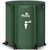 Rezervor de apa, cadru durabil, material PVC rezistent, robinet cu supapa, robinet cu supapa de pornire/oprire, supapa de golire, 200 l, 70 x 60 cm, verde, Capacitate	: 200 l-poza 9-Dacenergy.ro
