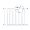 Poarta de securitate, material metalic, inchidere usoara, pe doua fete, latimea reglabila 77-108.5 cm, alba, Culoare: Alb, Latime: 77 / 108.5 cm-poza 7-Dacenergy.ro