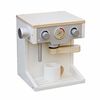 Aparat de cafea pentru copii DacEnergy©, realizat din lemn, cu ceasca, 17,7 cm x 16,5 cm x 14,5 cm, argintiu si alb, Culoare: Alb,Argintiu-poza 2-Dacenergy.ro