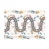 Covoras pliabil din spuma , 2 fete, usor de curatat, antiderapant, multifunctional, 200 x 150 x 1 cm, negru, Latime: 150 cm, Culoare: Negru-poza 3-Dacenergy.ro