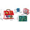 ​Set jucarii educationale, casa de jucarii, 3 elicoptere, un covoras de joaca, telefon interactiv cu sunete si butoane, 24 x18,5 x26 cm-poza 8-Dacenergy.ro