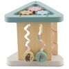 ​Cub interactiv bebe , triunghi, sprijina invatare, numarare, forme si culori, panouri cu imagini cu animale, suruburi cu filet, 17 x 18.5 cm-poza 3-Dacenergy.ro