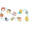 Set jucarii senzoriale si zornaitoare , pentru bebelusi fete si baieti, cutie frumoasa in forma de ursulet vesel, 10 buc, 0-12 luni, colorate, distractive-poza 5-Dacenergy.ro