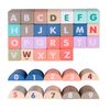 ​Set cuburi de construit din lemn pentru copii DacEnergy©, stimuleaza creativitatea si motricitatea, 115 piese, multicolor, Culoare: Multicolor-poza 5-Dacenergy.ro