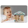 ​Cub interactiv bebe , triunghi, sprijina invatare, numarare, forme si culori, panouri cu imagini cu animale, suruburi cu filet, 17 x 18.5 cm-poza 6-Dacenergy.ro