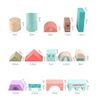 ​Set cuburi de construit din lemn pentru copii DacEnergy©, stimuleaza creativitatea si motricitatea, 115 piese, multicolor, Culoare: Multicolor-poza 6-Dacenergy.ro