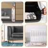 Covoras pliabil din spuma , 2 fete, usor de curatat, antiderapant, multifunctional, 200 x 150 x 1 cm, negru, Latime: 150 cm, Culoare: Negru-poza 7-Dacenergy.ro