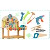 Atelier de lemn pentru copii , dezvolta abilitatile motorii fine, Montessori, roti dintate colorate, piulite si suruburi pentru insurubare, 75,5 x 48 x 30 cm-poza 7-Dacenergy.ro