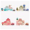 ​Set cuburi de construit din lemn pentru copii DacEnergy©, stimuleaza creativitatea si motricitatea, 115 piese, multicolor, Culoare: Multicolor-poza 7-Dacenergy.ro