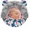 Sac de dormit bebelusi, rezistent la apa, rezistent la vant, respirabil, blana detasabila, finisaj atent, elegant, 95 x 48 cm, pentru sanie, albastru cu flamingo, Culoare: Multicolor-poza 10-Dacenergy.ro