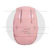 Sac de dormit bebelusi, cu urechi, rezistent la vant, respirabil, blana detasabila, 95 x 48 cm, pentru sanie, roz deschis, Culoare: Roz deschis-poza 3-Dacenergy.ro
