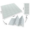 Covoras pliabil din spuma, doua fete, izolare termica, model frumos, unic, ocean, 200 x 180 x 1 cm, albastru-poza 5-Dacenergy.ro
