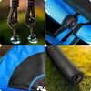 ​Leagan cuib , cadru otel, 100 % poliester, scaun confortabil, forma rotunda, franghii puternice, 110 cm, albastru si negru, Lungime: 110 cm, Culoare: Albastru, Negru-poza 5-Dacenergy.ro