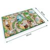 ​Spatiu de joaca 2 in 1, covoras din spuma si carte de colorat, asigura izolare termica fata de sol, textura anti-alunecare, model frumos cu animale de la Zoo, 120 x 90 cm, verde, Dimensiune (cm)	: 120 x 90-poza 14-Dacenergy.ro