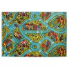 Covor camera copii DacEnergy©, confectionat din polipropilena, modelul viu colorat, cu strazi si cladiri, asemenea unui oras, 120 x 170 cm, albastru-Dacenergy.ro
