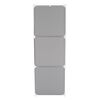 Dulap modular pentru copii DacEnergy©, 5 compartimente, elegant si functional, 75 x 37 x 111 cm, gri, Culoare: Gri-poza 4-Dacenergy.ro