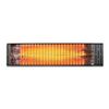Incalzitor terasa electric, realizat din metal, cu fibre de carbon, 2500 W, infrarosu, 627 x 150 mm-Dacenergy.ro